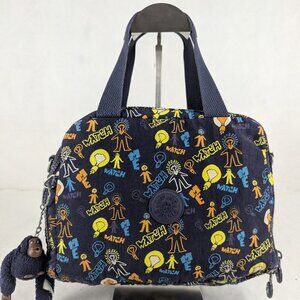 Authentic Kipling Miyo Lunch bag Blue - Used - Great Condition - Quick Ship